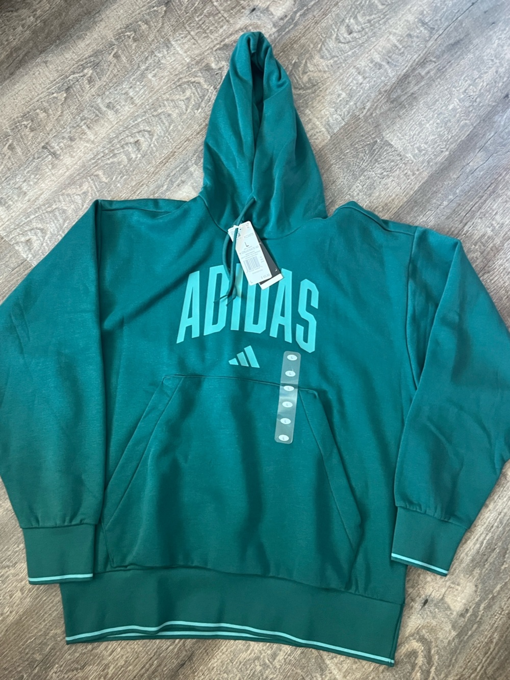 Adidas Colligate Hoodie-Size Large